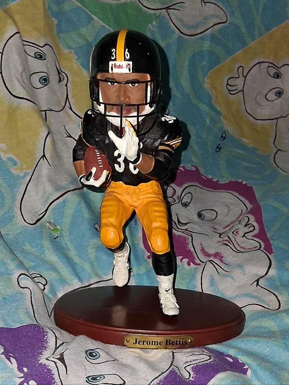 2003 Jerome Bettis Pittsburgh Steelers Vintage Numbered Figurine Figure
